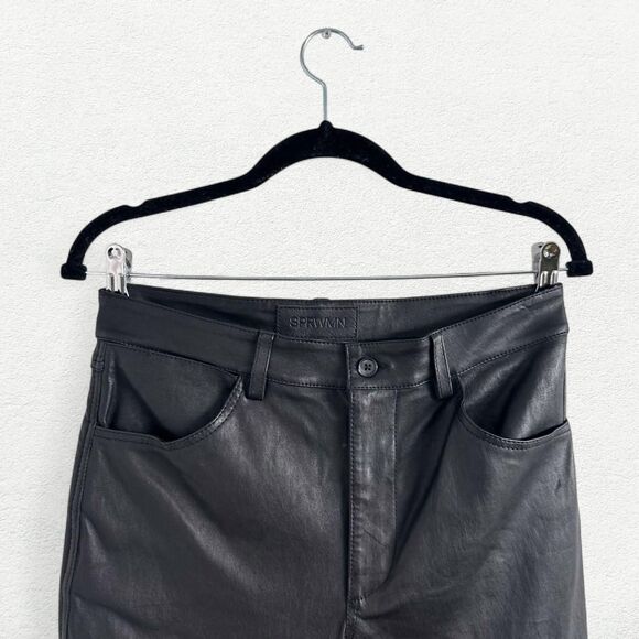 SPRWMN Leather Pants in Black - Picture 4 of 8